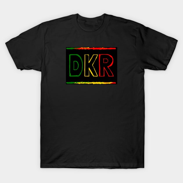 DKR DAKAR T-Shirt by Tony Cisse Art Originals